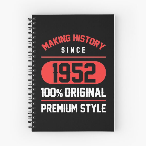 Item preview, Making history since 1952 - 68th Birthday Gift designed and sold by DiogoCalheiros.