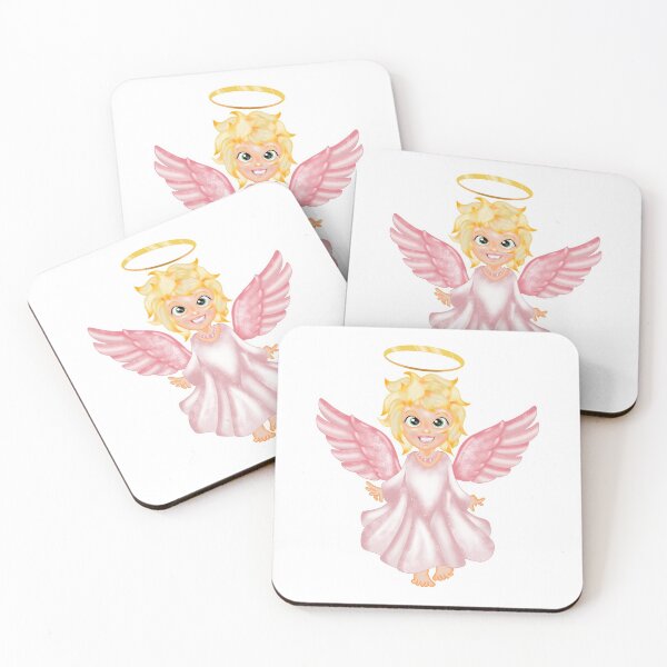 Item preview, Adorable Angel Girl designed and sold by Balazs Borzon.