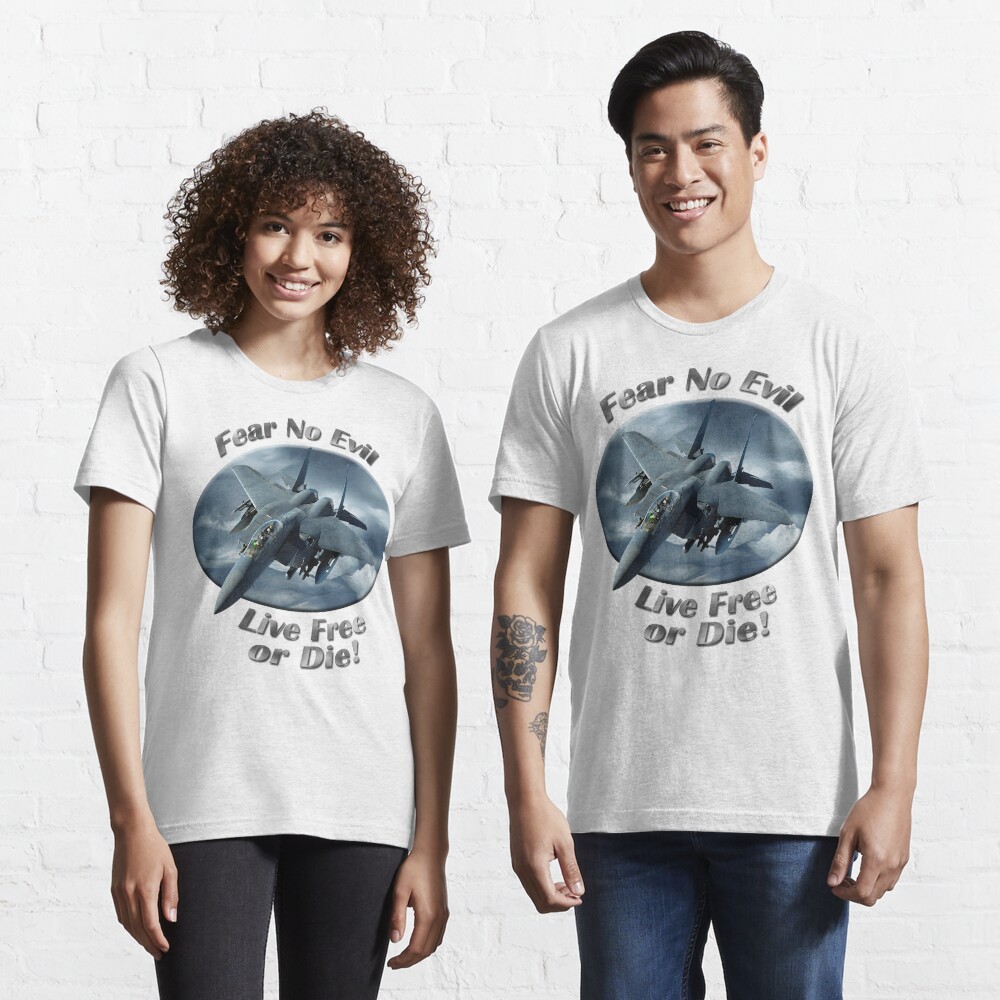 F-15 Eagle Fear No Evil Essential T-Shirt