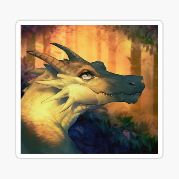 Forest dragon Sticker