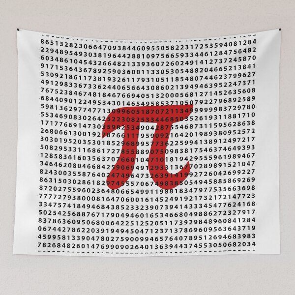 Item preview, Pi, π, fibonacci numbers, Mathematics, Math, Irrational Number, Sequence designed and sold by sPalandar.