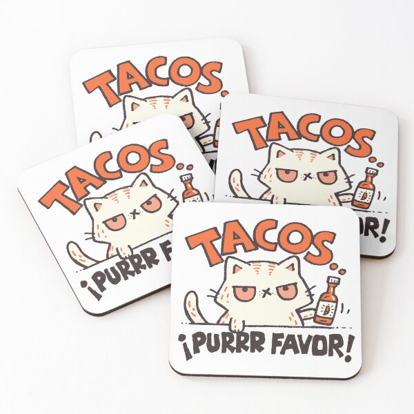 Item preview, Tacos !Purrr Favor! designed and sold by mydesigns15.