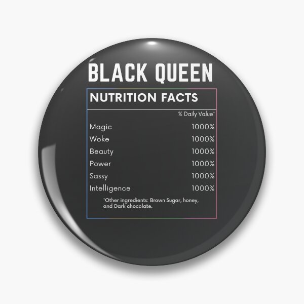 Artikelvorschau, Black Queen Nährwert entworfen und verkauft von TyronMorgan.