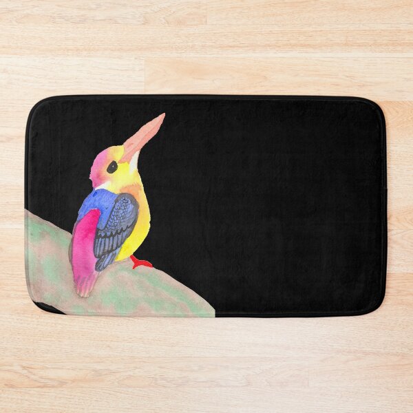 Item preview, Black-backed kingfisher, black designed and sold by Sonderblume.