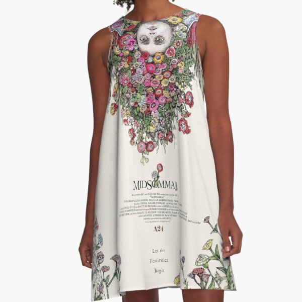 Midsommar Japanese Film Poster A-Line Dress