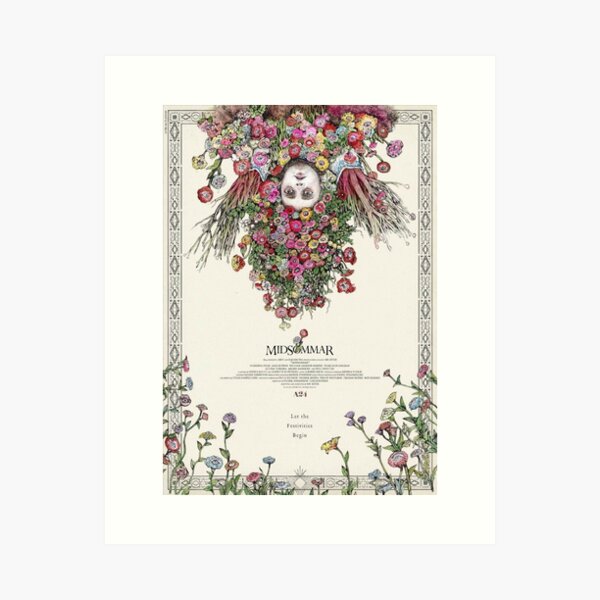 Midsommar Japanese Film Poster Art Print