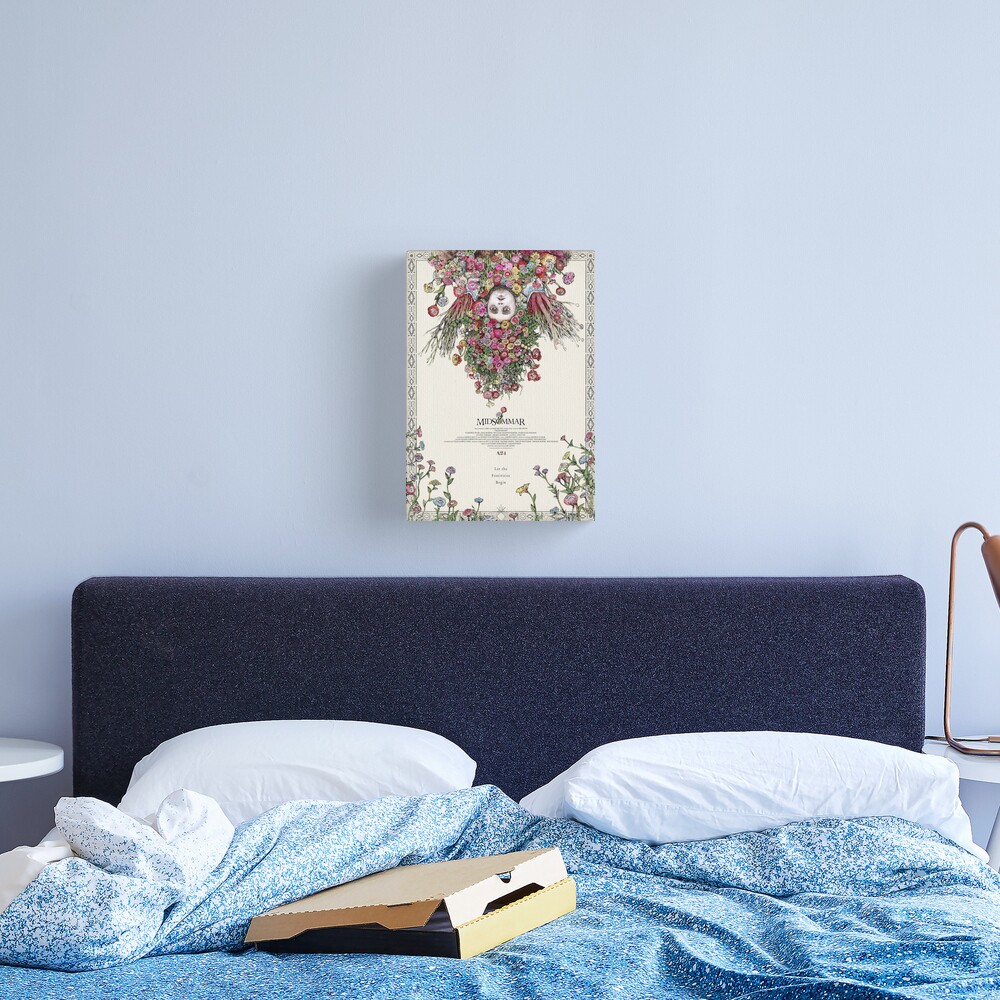 Midsommar Japanese Film Poster Canvas Print