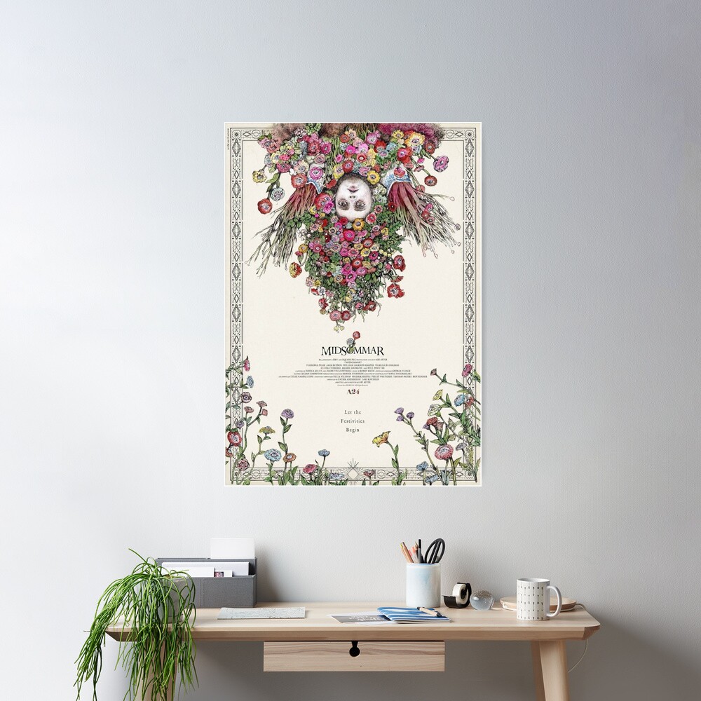 Midsommar Japanese Film Poster Poster