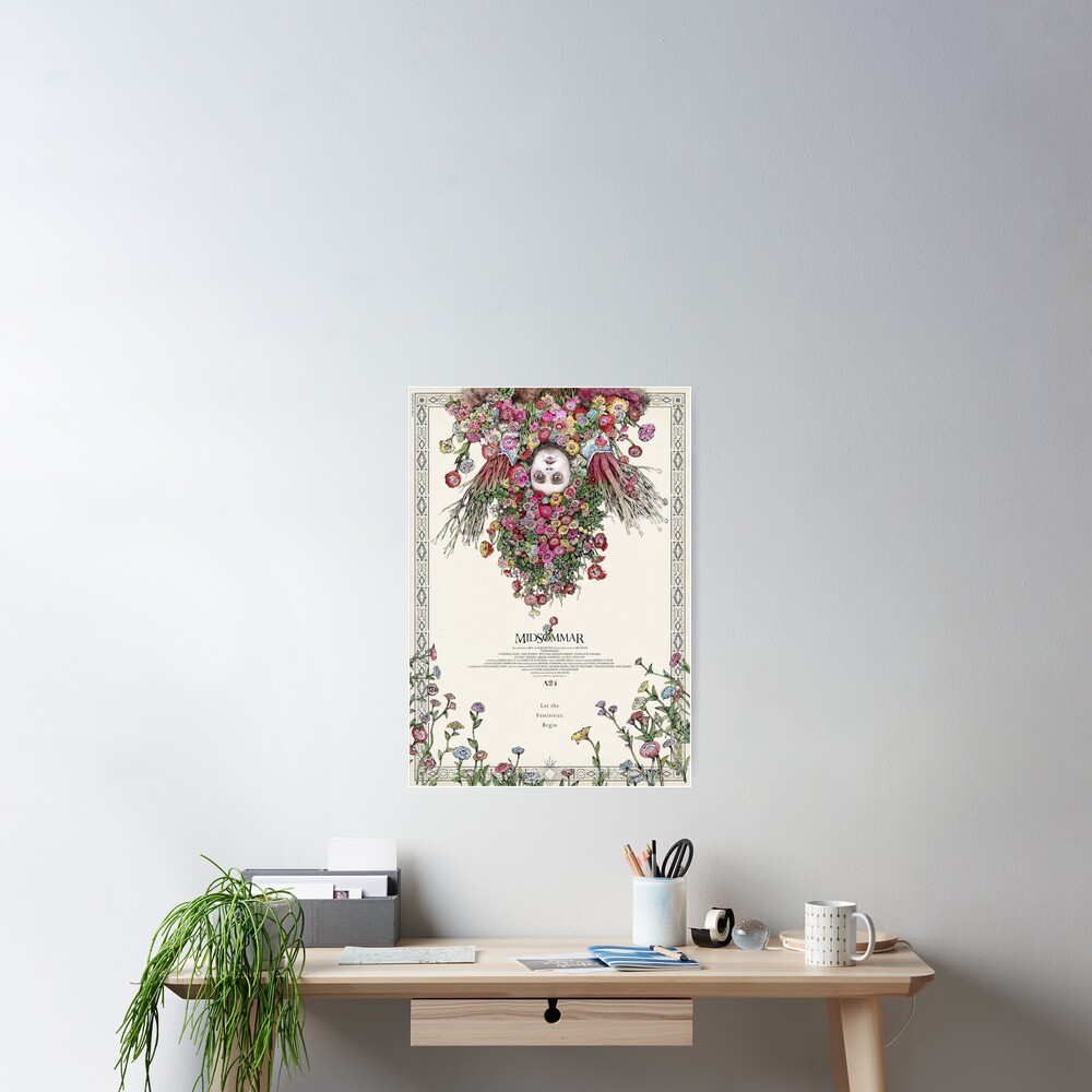 Cartel de película japonesa de Midsommar Póster