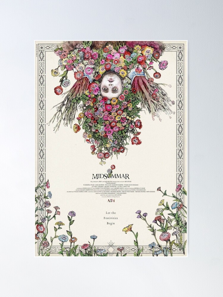 Alternate view of Midsommar Japanese Film Poster Poster