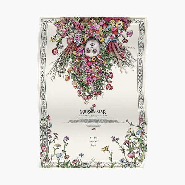 Midsommar Japanese Film Poster Poster