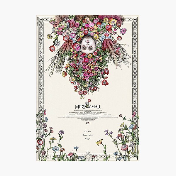 Midsommar Japanese Film Poster Photographic Print