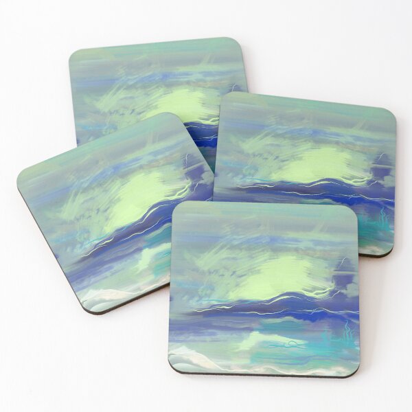 Item preview, Abstract oil painting. Misty dawn. designed and sold by Mankaanna.