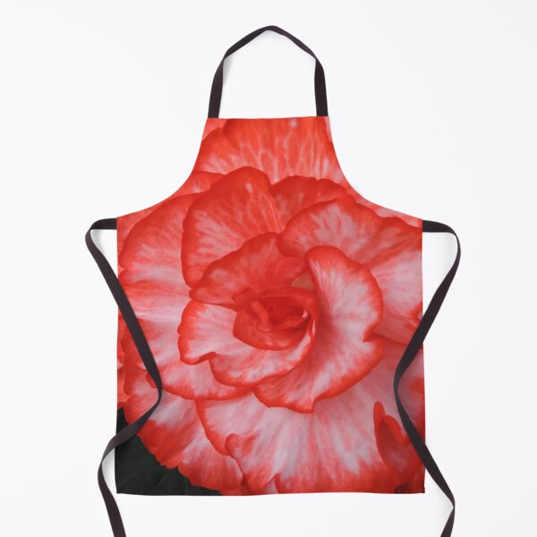Item preview, Frilly Red & White Begonia designed and sold by Marilyn Harris.