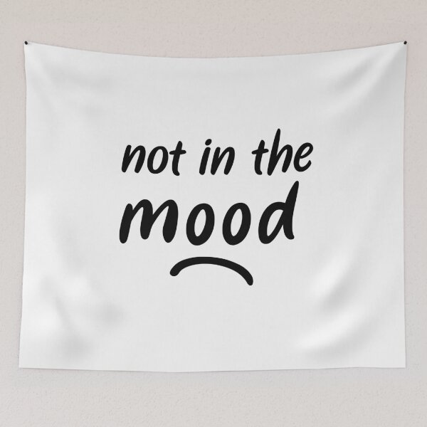 Item preview, Not in the mood designed and sold by Rocío Sánchez Rubio.