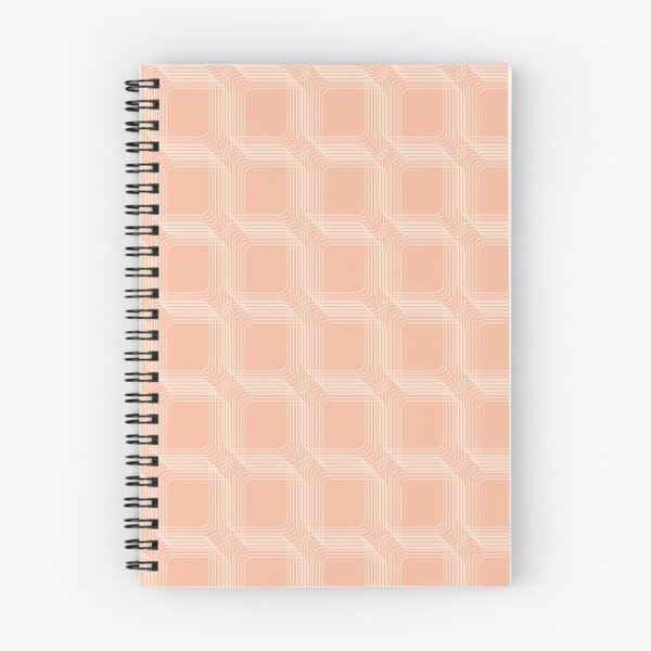 Item preview, geometric grid in pink designed and sold by rysunki-malunki.
