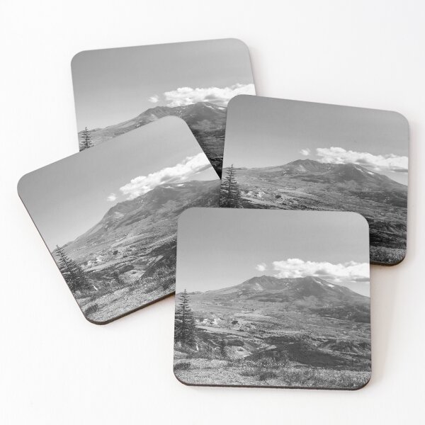 Item preview, Mt. St. Helens - Black and White designed and sold by Arco-dArgento.
