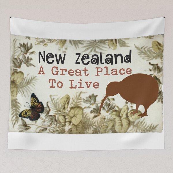 Item preview, New Zealand A Great Place to Live Kiwi designed and sold by Hanlar.