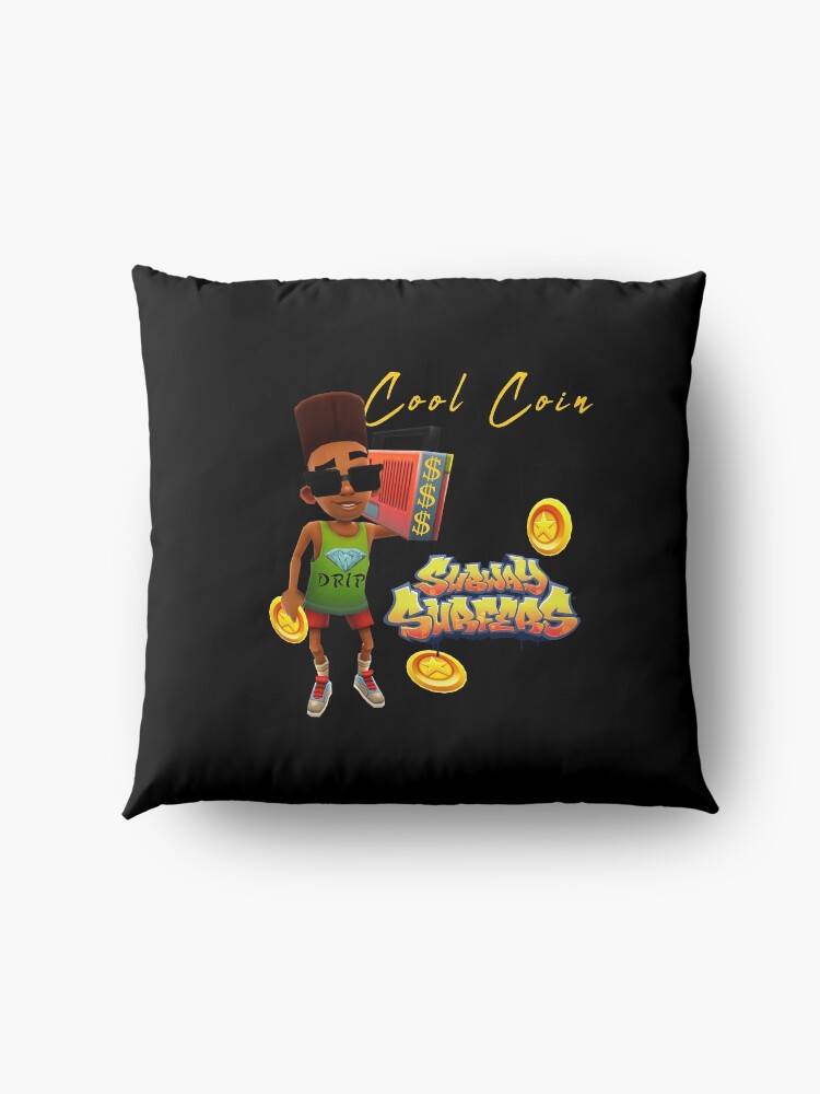 Alternate view of Subway Surfers Cool Coin Floor Pillow
