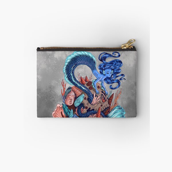 Item preview, Blue Mermaid Skull Home  designed and sold by Marta Tesoro.