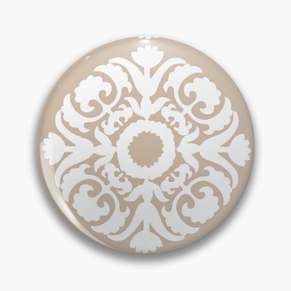 Item preview, Beige White Mandala designed and sold by slimbirdy.