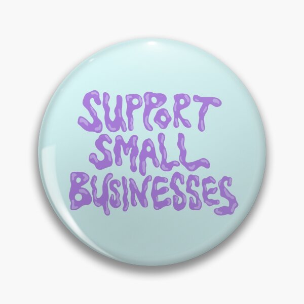Item preview, support small businesses (purple and blue) designed and sold by hilariffic.
