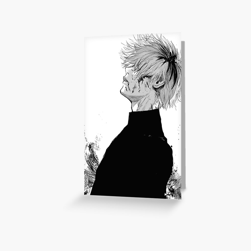 Kaneki Greeting Card By Iva0101 Redbubble