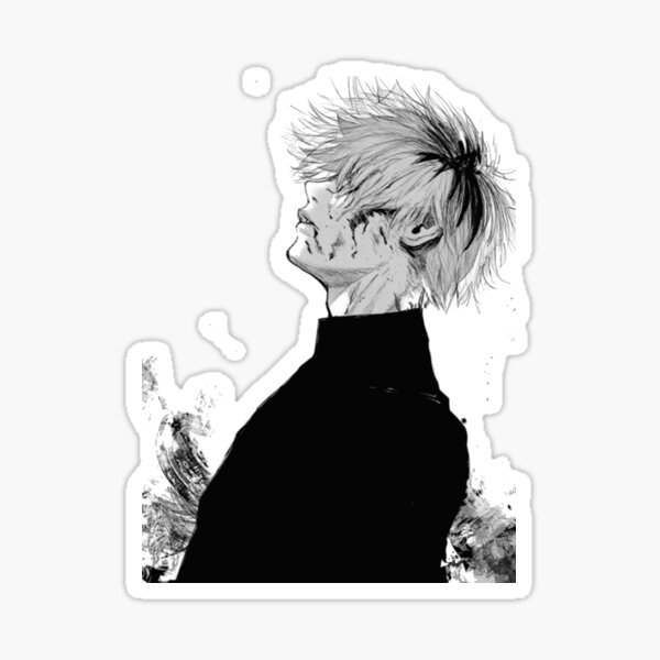 Hide And Kaneki Tokyo Ghoul Sticker By Smuttykitten Redbubble