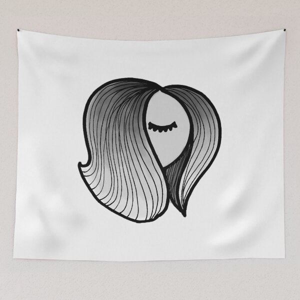 Item preview, Girl with the Highlights designed and sold by Meritade.