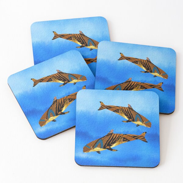 Item preview, Tribal Doodle Whales Orcas designed and sold by AmicaTrendz.