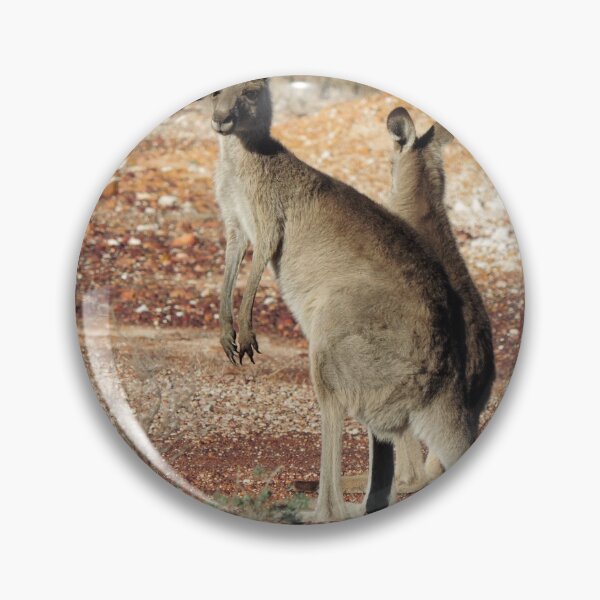 Item preview, Kangaroos - White Cliffs designed and sold by Marilyn Harris.