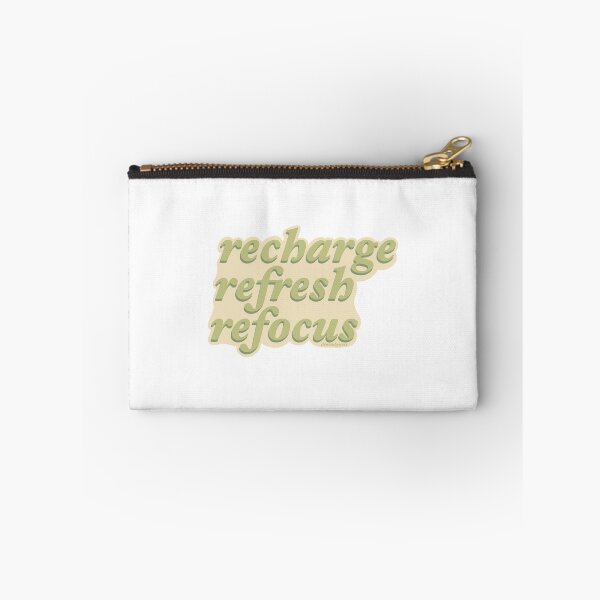 Item preview, recharge, refresh, refocus  designed and sold by drawnbyness.