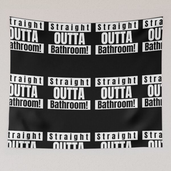 Item preview, Straight outta bathroom designed and sold by Got-Ya-Bak.