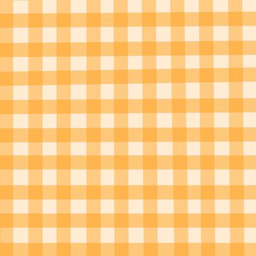 Artwork thumbnail, orange gingham by Issy-Cox