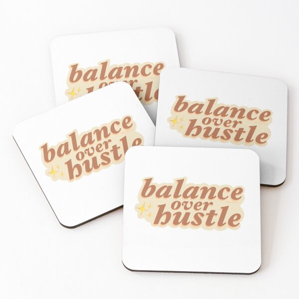 Item preview, balance over hustle ✨ designed and sold by drawnbyness.