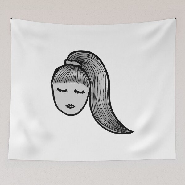 Item preview, Girl with the High Tail designed and sold by Meritade.