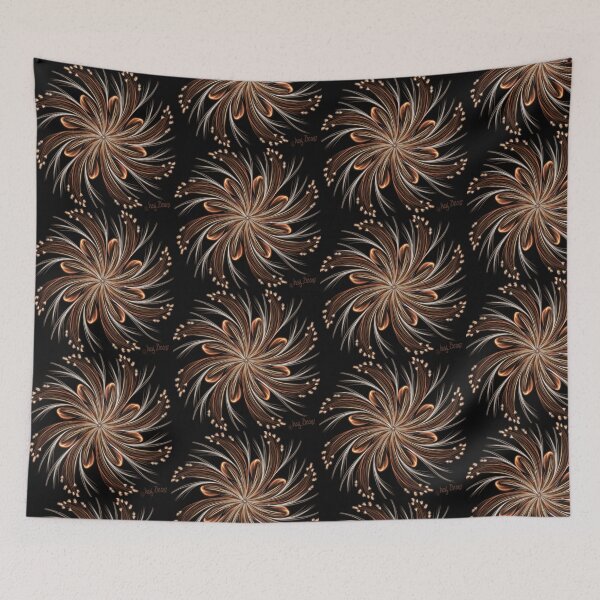 Item preview, Golden Flower Bursts designed and sold by busyBeanz.