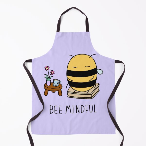 Item preview, Bee Mindful - Lavender designed and sold by ImperfectLife.