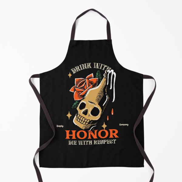 Item preview, DRINK WITH HONOR | DIE WITH RESPECT  designed and sold by Ashalcheema.
