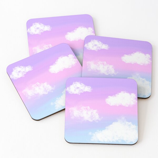 Item preview, Pastel Sky with Clouds designed and sold by Syrupandspice.