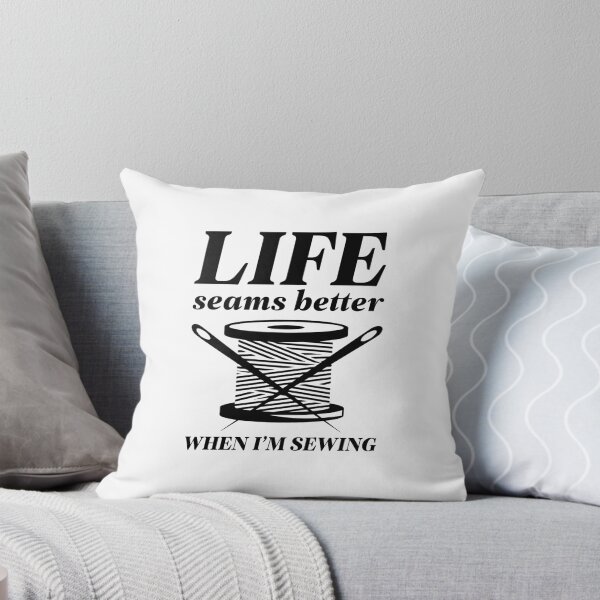 Item preview, Life Seams Better designed and sold by LuckyFoxDesigns.
