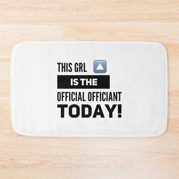 Item preview, Official Officiant - Her designed and sold by T-Larious-Tees.