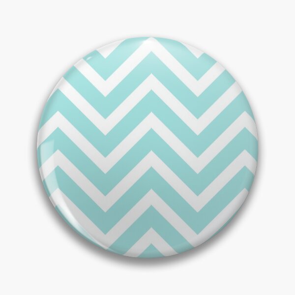 Item preview, Aqua Blue Zigzag Pattern designed and sold by slimbirdy.