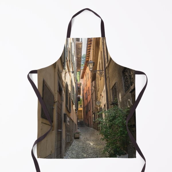 Item preview, Hugging Cobblestoned Lane - Gallivanting Around Famous Bellagio on Lake Como in Lombardy Italy designed and sold by Georgia Mizuleva.