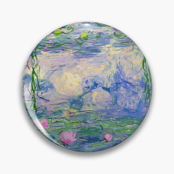 Water Lilies - Claude Monet Pin