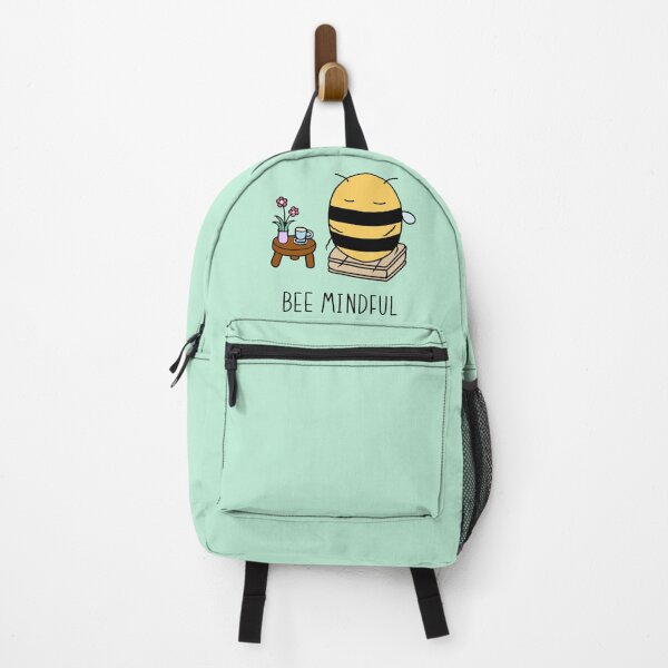 Item preview, Bee Mindful - Mint designed and sold by ImperfectLife.