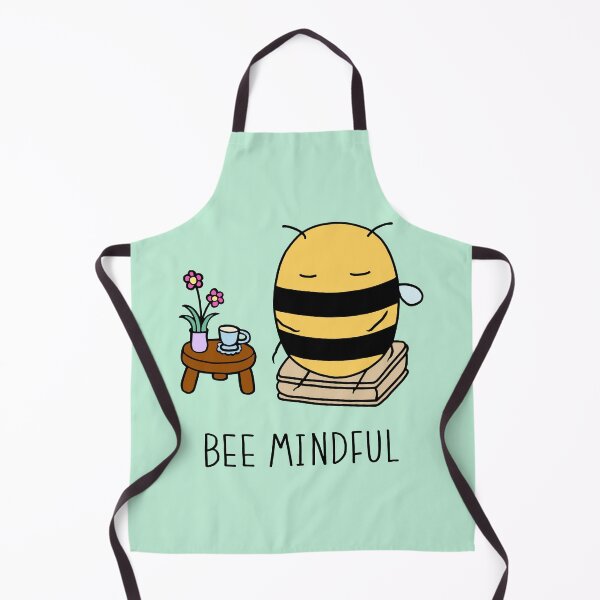 Item preview, Bee Mindful - Mint designed and sold by ImperfectLife.