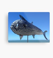 Utensil fish. North Queensland Metal Print