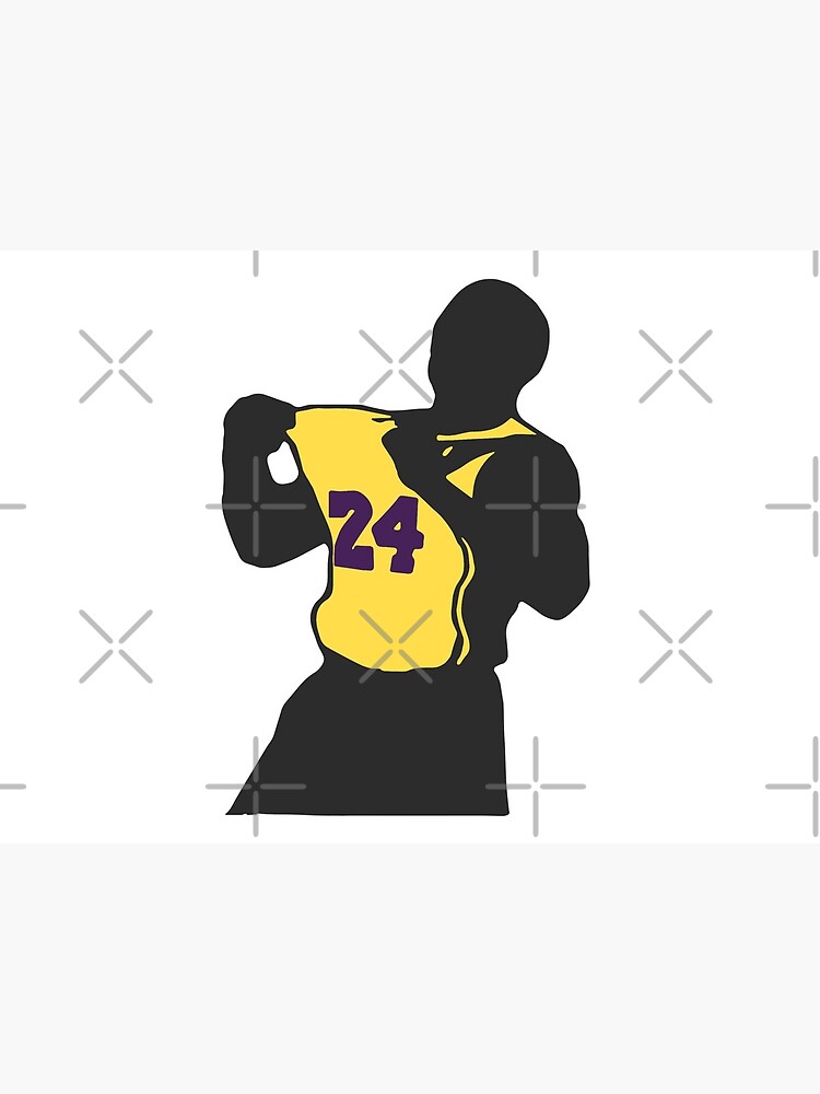 kobe bryant pulling jersey