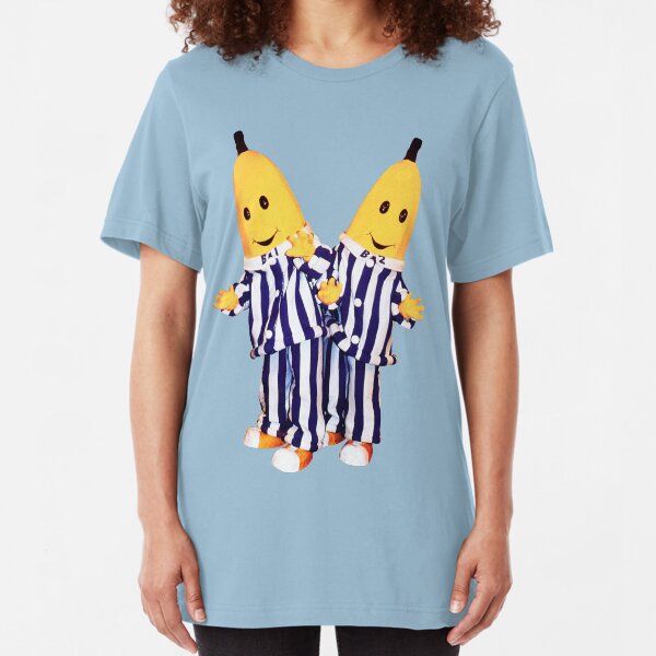 Bananas in Pajamas - B1 and B2 Slim Fit T-Shirt